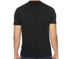 Calvin Klein Men's Stripe Crewneck Tee / T-Shirt / Tshirt - Black