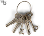 Willow & Silk Love + Dream Key Bunch - Antique Gold