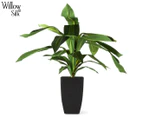 Willow & Silk 58cm Potted Janet Craig Dracaena Artificial Plant