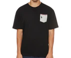 U.S. Polo Assn. Men's Big & Tall Pocket Tee / T-Shirt / Tshirt - Black
