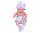 Reborn Baby Doll Baby Bed Toys Kids Toddler Toys -Purple