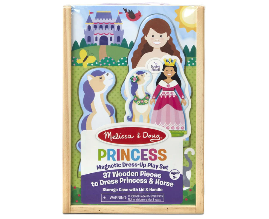 Melissa & Doug Princess Magnetic Dress-Up Play Set Kids/Childrens Toy 3y+