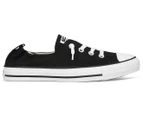 Converse Women's Chuck Taylor All Star Shoreline Slip On Sneakers - Black