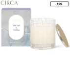 Circa Sea Salt & Vanilla Scented Soy Candle 60g