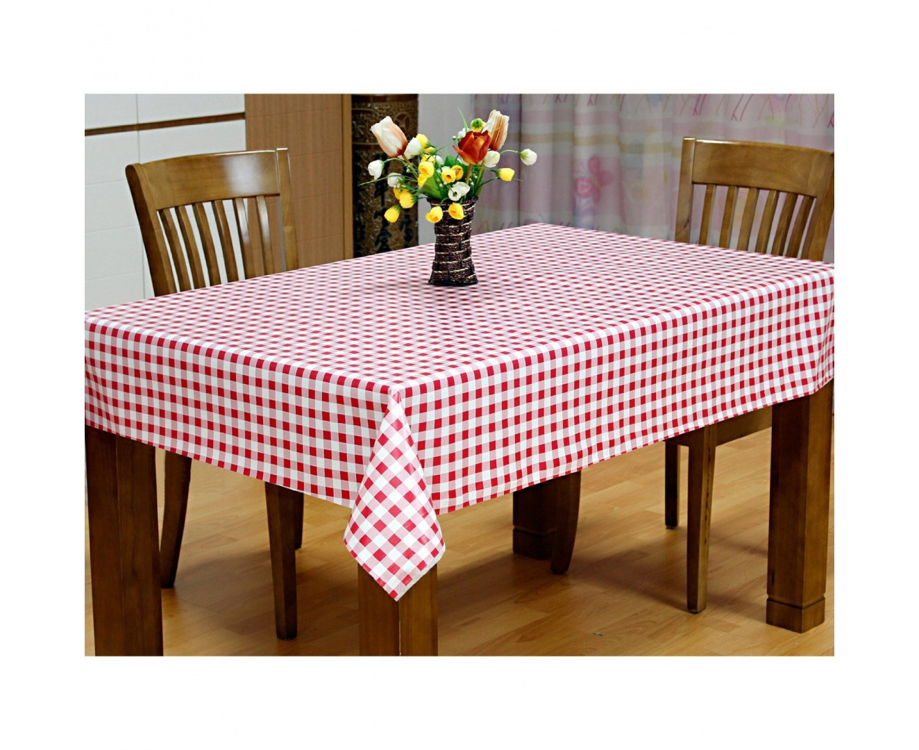 Micro-Pro Silver Star Wipe Clean PVC Vinyl Tablecloth Table Cover Protector 140x240cm 