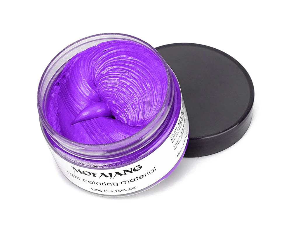 Mofajang Purple Colour Hair Wax | Colour Hair Wax Australia