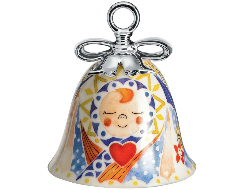 Alessi MW40 1 Jesus Christmas decoration in decorated porcelain