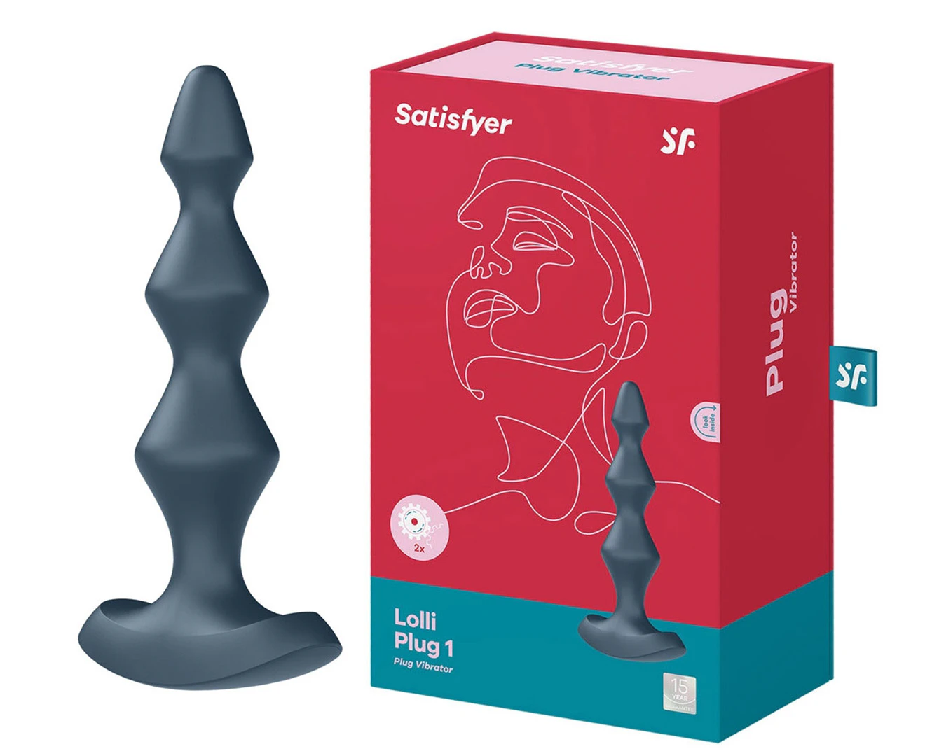 Satisfyer Lolli Plug 1 - Dark Teal