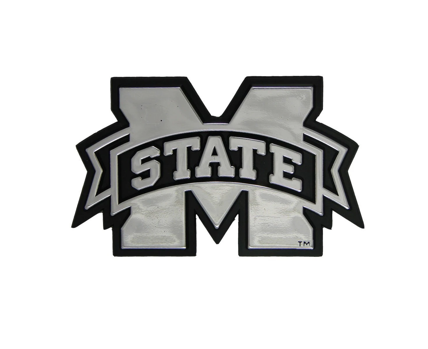 (Mississippi State Bulldogs) - NCAA Mississippi State Chrome Emblem