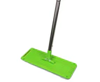 Sabco 110cm Clean Ease Flat Mop Wringer Set Dual Chamber Bucket Home Cleaning