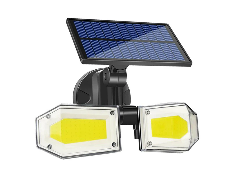 Solar Rechargeable Motion Sensor Light with 400 Lumen COB LED