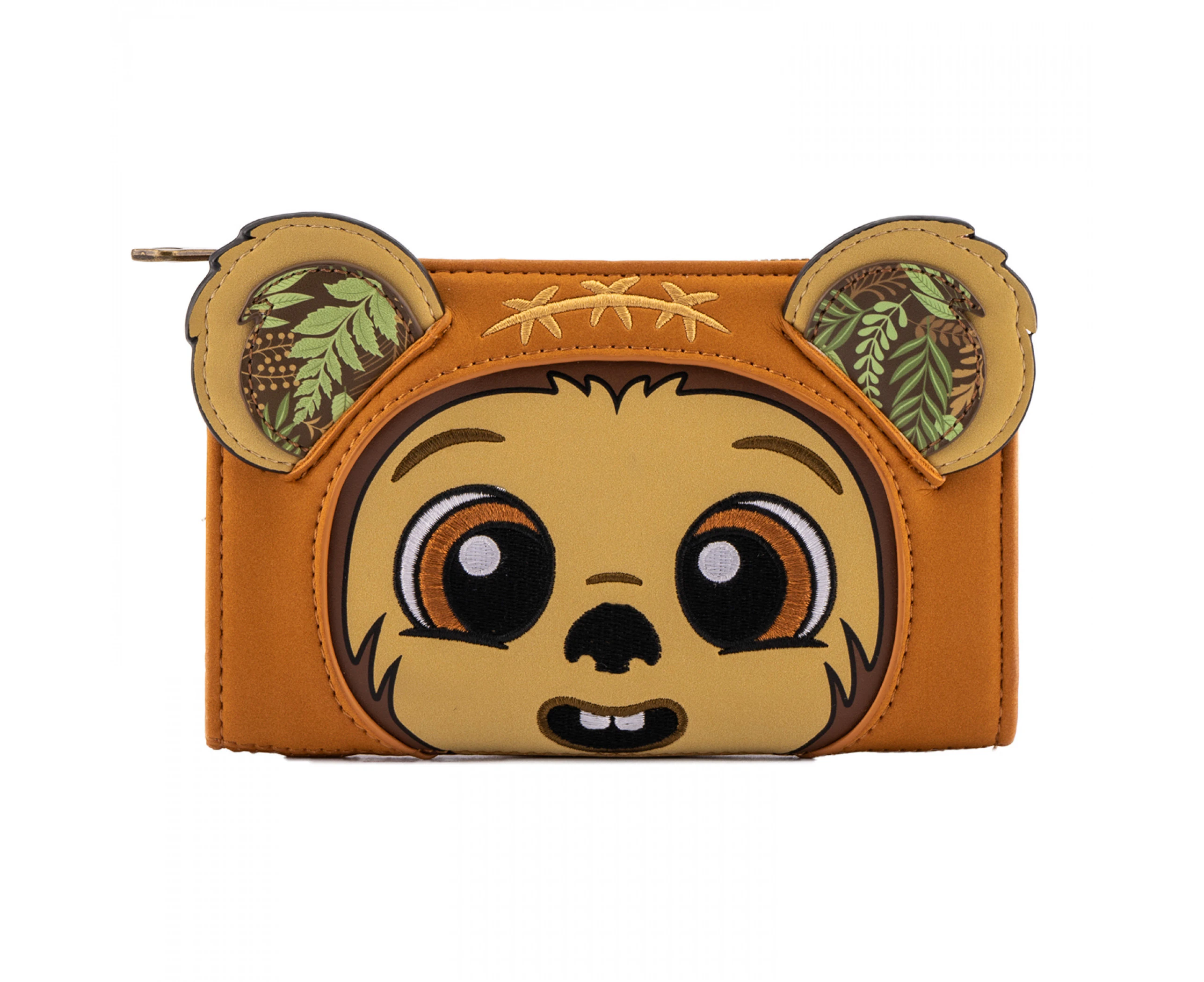 Star Wars Ewok Wicket Cosplay Loungefly Flap Wallet