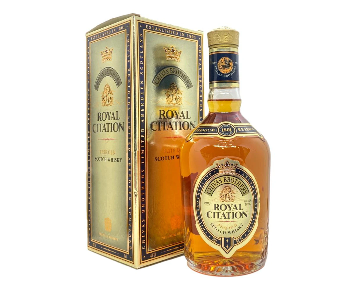 Chivas Brothers Royal Citation Scotch Whisky 750mL (VINTAGE INTERNATIONAL RELEASE)