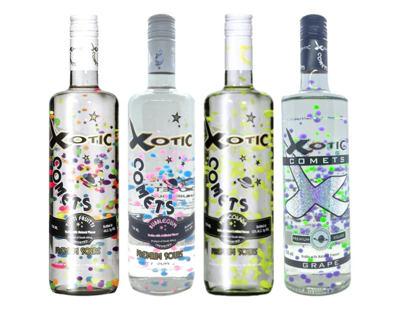 Xotic Comets Collection (4X750ML)