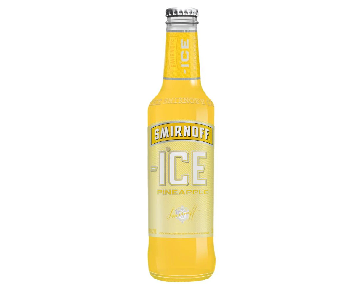 Smirnoff Ice Pineapple Bottles (10X300ML)