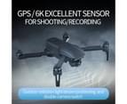Foldable Professional GPS 5G WIFI FPV RC Drone 6K Camera 3Axis Gimbal Brushless Quadcopter 5