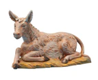 Fontanini by Roman Seated Donkey Nativity Figurine, 13cm