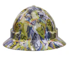 Cool Hard Hats Unisex CASHED UP Pro Choice Wide Brim Safety Hard Hat