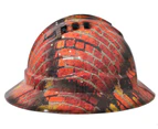 Cool Hard Hats Unisex BRICKWORK Pro Choice Wide Brim Safety Hard Hat