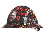 Cool Hard Hats Unisex DEADPOOL COMIC Pro Choice Wide Brim Safety Hard Hat