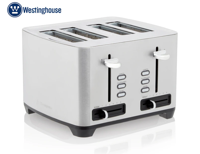 Westinghouse 4-Slice Toaster -Stainless Steel WHTS4S05SS