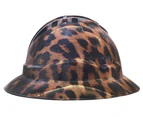 Cool Hard Hats Unisex LEOPARD PRINT Pro Choice Wide Brim Safety Hard Hat