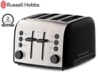 Russell Hobbs Brooklyn 4-Slice Toaster - Black RHT94BLK video