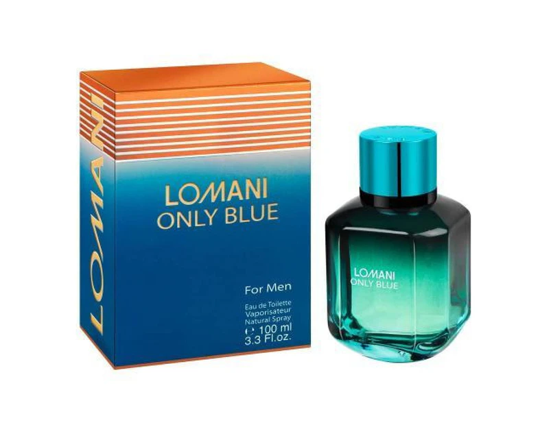 Only Blue EDT Spray By Lomani for Men - 100 ml