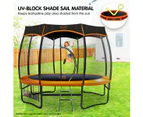 Kahuna 10ft Removable Twister Trampoline Roof Shade Cover