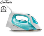 Sunbeam Verve 62 Urban Platinum II Shot Spray Steam Iron - White/Aqua SR6250