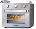 Sunbeam 22L Multi Function Oven + Air Fryer - Stainless Steel BT7200