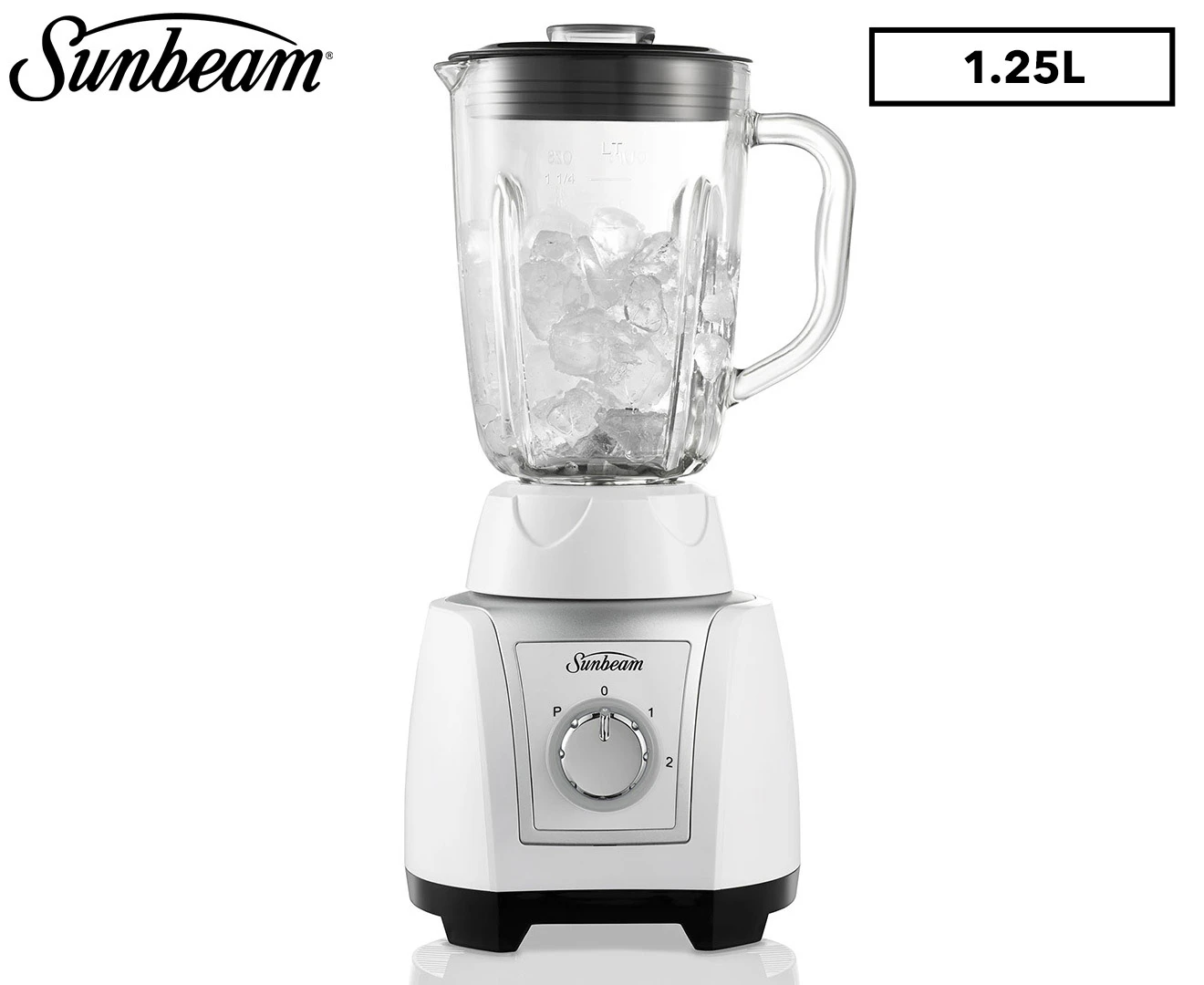 Sunbeam 1.25L Ice Breaker Blender - White PBT2000WH