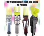 (NO.10+NO.12+NO.16, Yellow) - Professional Hair Clipper Combs Guides, Hair Clipper Guards 1 & 0.6cm 1 & 1.3cm 5.1cm , Mega NO.16 NO.12 NO.10 fits for most