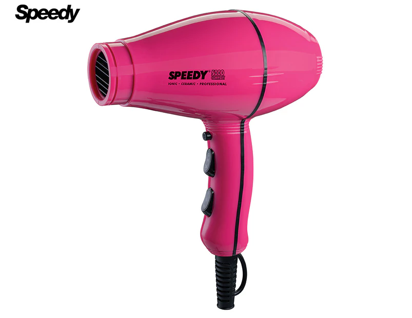 Speedy 5000 Compact Hair Dryer - Pink