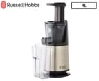 Russell Hobbs 1L Luxe Cold Press Slow Juicer - Black RHSJ100 1