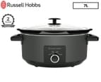 Russell Hobbs 7L Slow Cooker - Matte Black RHSC7 1