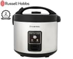 Russell Hobbs Family 10 Cup Rice Cooker - Black/Silver RHRC1 1