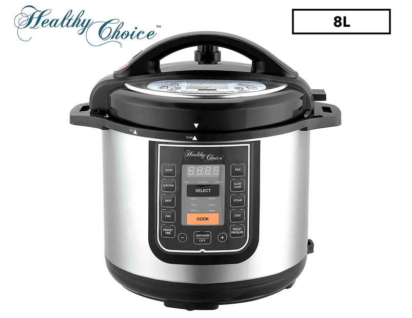 Healthy Choice 8L Pressure Cooker - PC8000