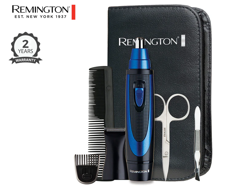Remington 3-In-1 Nose, Ear & Face Kit - Black/Silver NE118AU