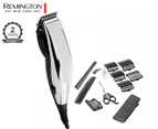Remington 12-Piece Precision Haircut Kit - Silver/Black HC70