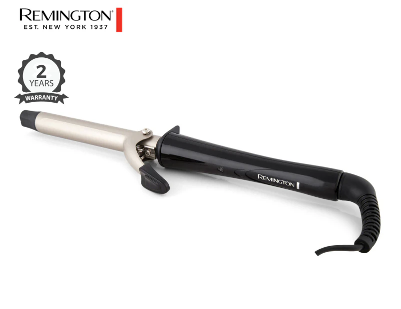 Remington 19mm Pro Curls Ceramic Hair Wand Styling Curler/Curling Iron Black