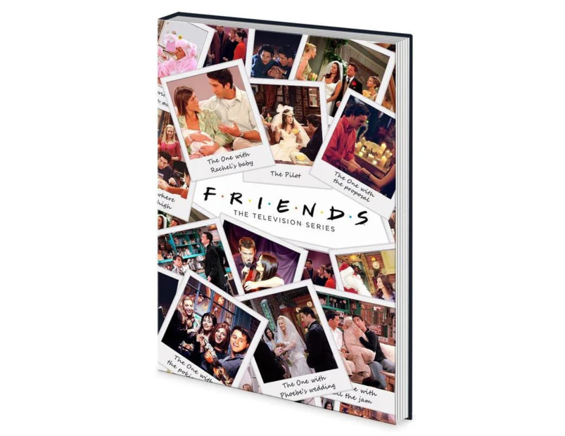 Friends Polaroids A5 Premium Notebook - Multi