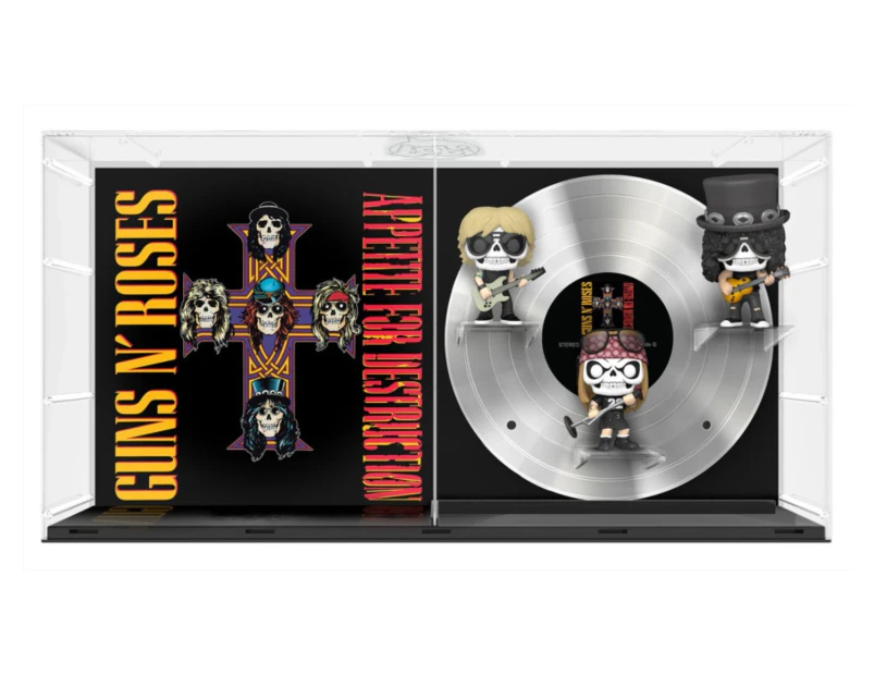 Guns N' Roses - Appetite for Destruction US Exclusive #23 Pop! Album Deluxe 4-pack