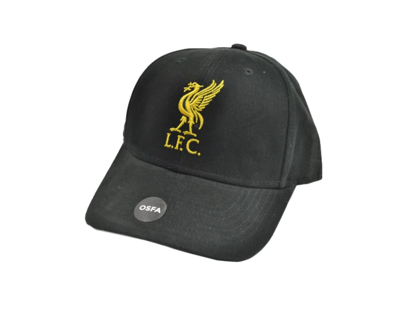 Liverpool FC Liverbird Cap (Black/Gold) - BS2332
