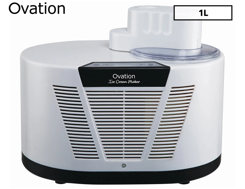 Ovation 1L Ice Cream Maker - White OV8088