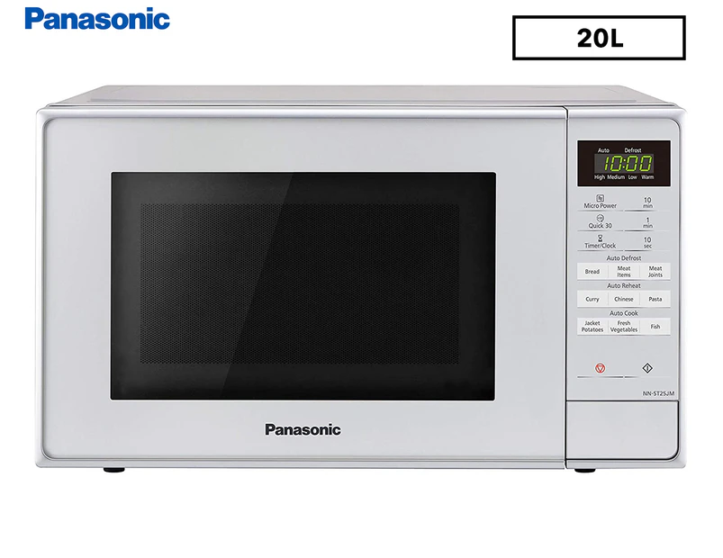 Panasonic 20L Microwave - Silver NN-ST25JMQPQ