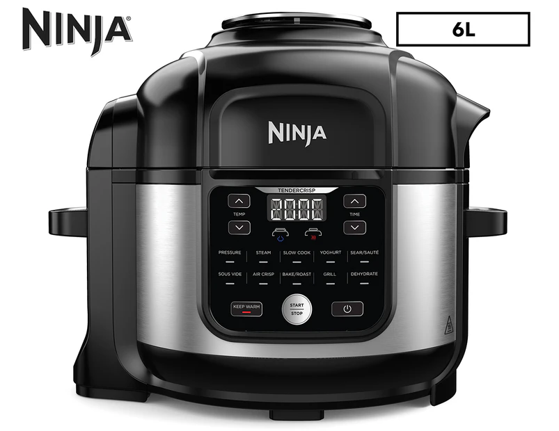 Ninja 6L Foodi 10-in-1 Multi Cooker - Black/Silver OP350