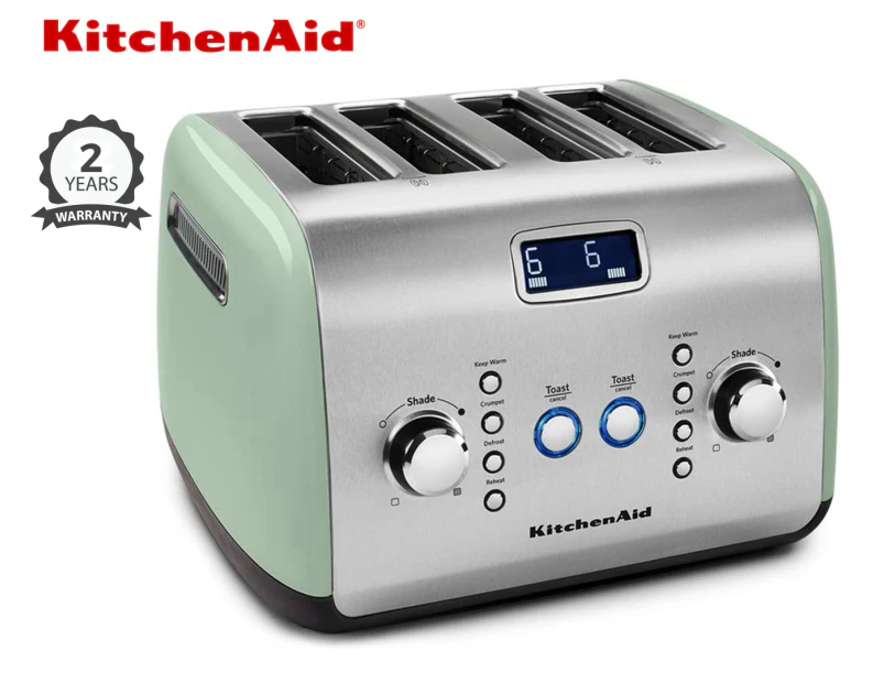 KitchenAid Artisan 4 Slice Automatic Toaster - Pistachio 5AKMT423PT
