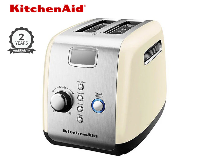KitchenAid Artisan 2 Slice Toaster - Almond Cream 5AKMT223AC