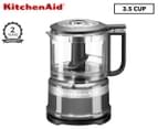 KitchenAid 3.5-Cup Mini Food Processor - Contour Silver 5KFC3516ACU 1